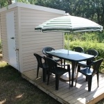 Cabanon emplacement privilège - Camping 4 étoiles Guérande