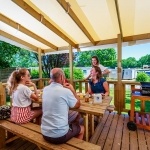 Mobil-home Privilège 4 Chambres - Terrasse - plancha gaz - Camping Loire Atlantique avec mini ferme