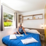 Mobil-home Privilège 4 Chambres - 8 personnes - Camping Loire Atlantique avec mini ferme