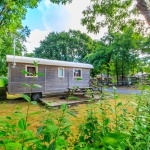 Extérieur roulotte - Camping Eden Villages Domaine de Bréhadour* en Loire Atlantique