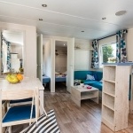Cuisine et salle à manger - Camping 4 étoiles Guérande