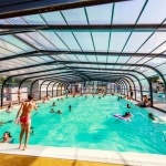 Piscine couverte et chauffée