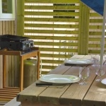 Terasse - Mobil-home Privilège 2 Chambres Guérande - Camping Loire Atlantique avec piscine