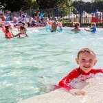 Pataugeoire chauffée camping Guérande - La Baule