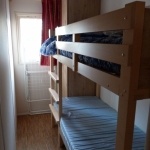 Chambre avec lits superposés - Domaine de Bréhadour  en Loire Atlantique