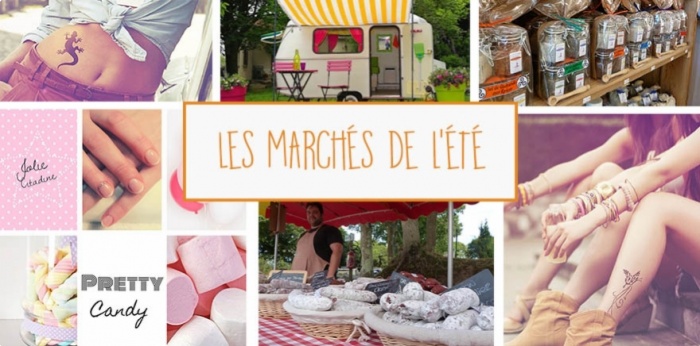Les march&eacute;s de l'&eacute;t&eacute;