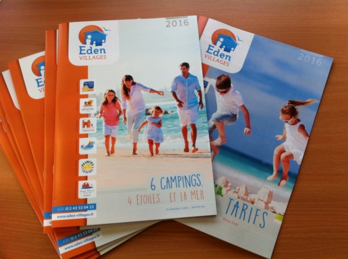 Brochures et tarifs 2016 Eden Villages