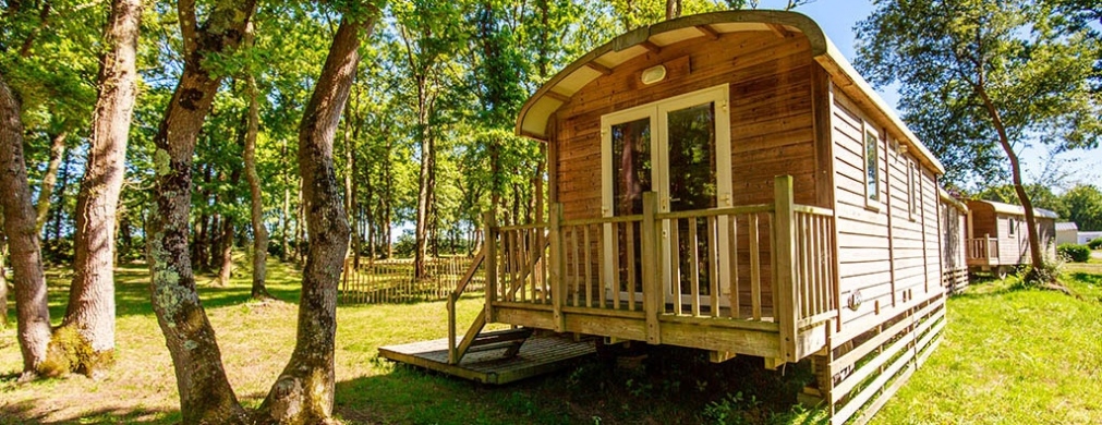 Location roulotte - Hébergement insolite - Camping Loire Atlantique